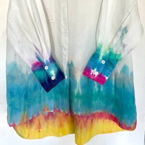 🔥 Free Speech Flame Dyed Long Blouse – Beach to Street Style 🔥